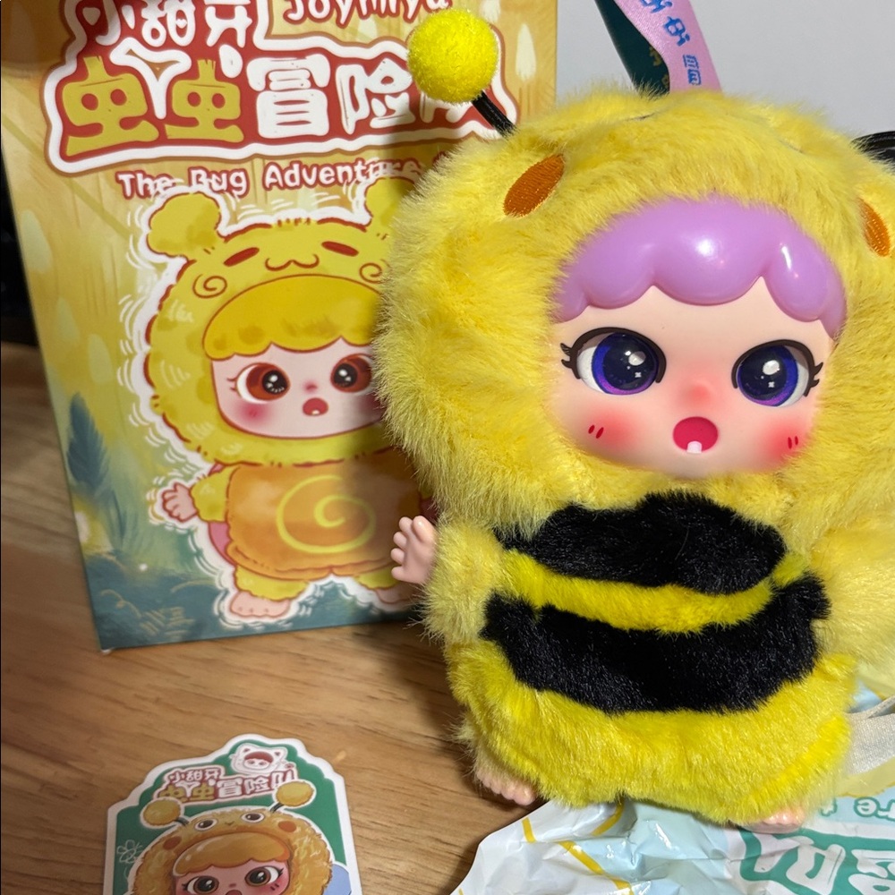 Joymiya The Bug Adventure Team" blind box plush toy confirmed